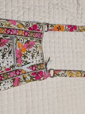 Vera Bradley Floral Crossbody - Pink, Orange & Green